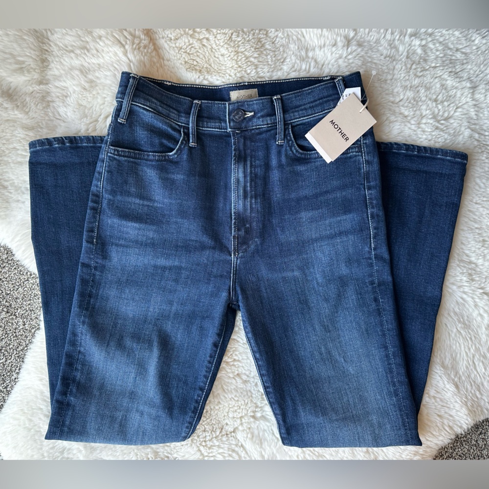 Mother the hustler ankle jeans